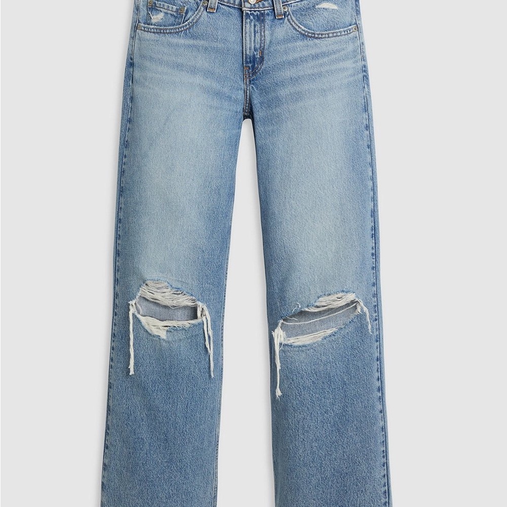 Levi's Light Blue Straight Leg Jeans